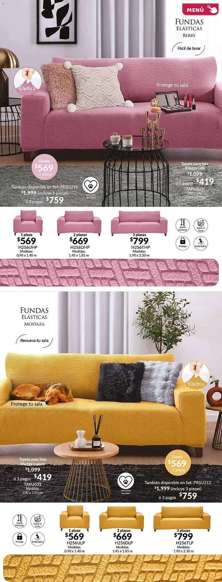 Catálogo de Catálogo Colchas Concord 1 de febrero al 2 de mayo 2026 - Pagina 121