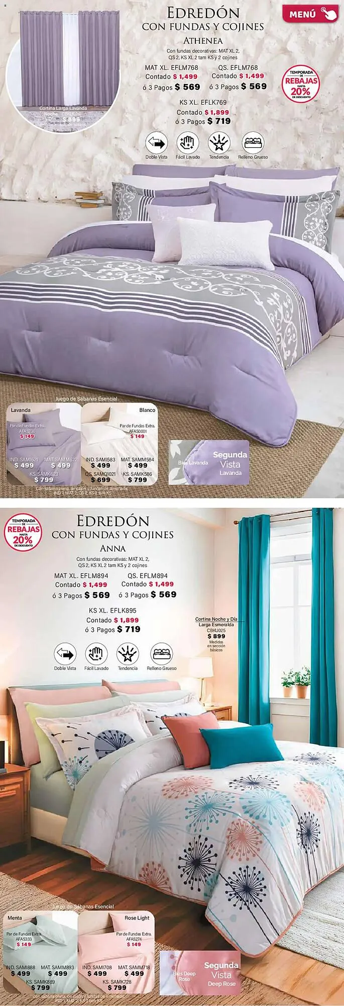 Catálogo de Catálogo Colchas Concord 1 de febrero al 2 de mayo 2026 - Pagina 44