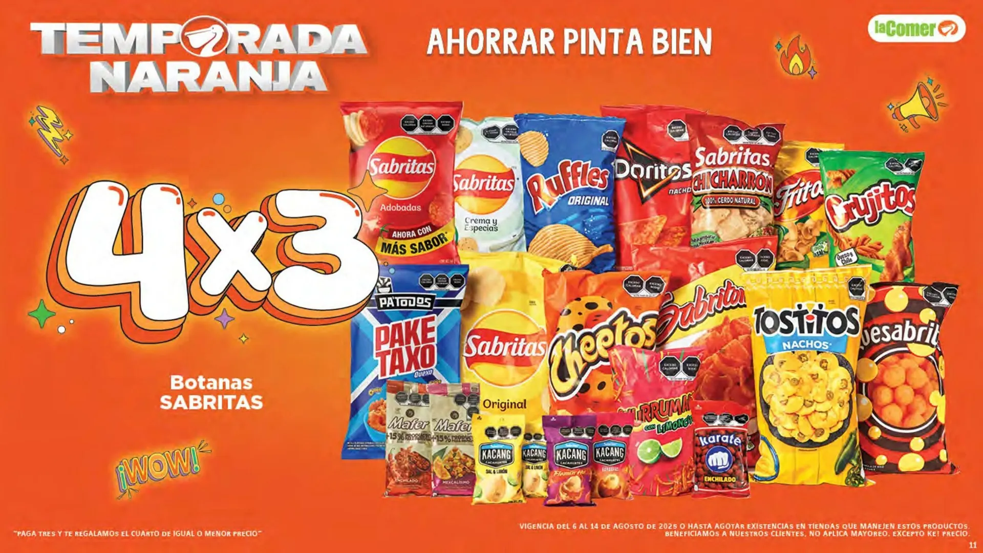 Catálogo de Catálogo La Comer 6 de agosto al 14 de agosto 2025 - Pagina 11