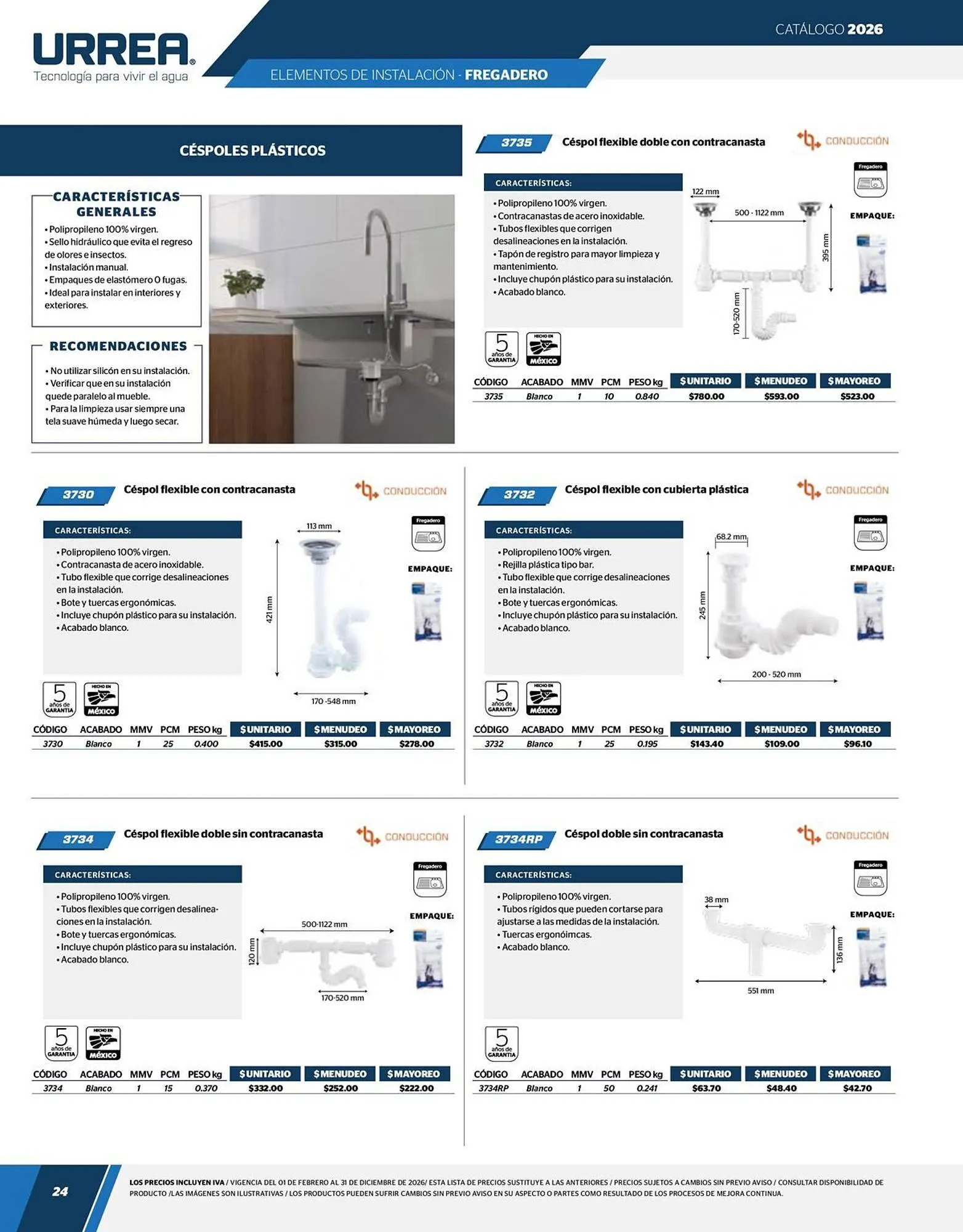 Catálogo de Catálogo Urrea 24 de abril al 31 de diciembre 2026 - Pagina 26