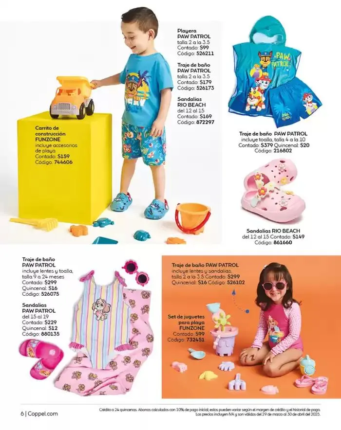 Catálogo de REVISTA MARZO REVISTA VACACIONES SEMANA SANTA 1 de abril al 30 de abril 2025 - Pagina 6