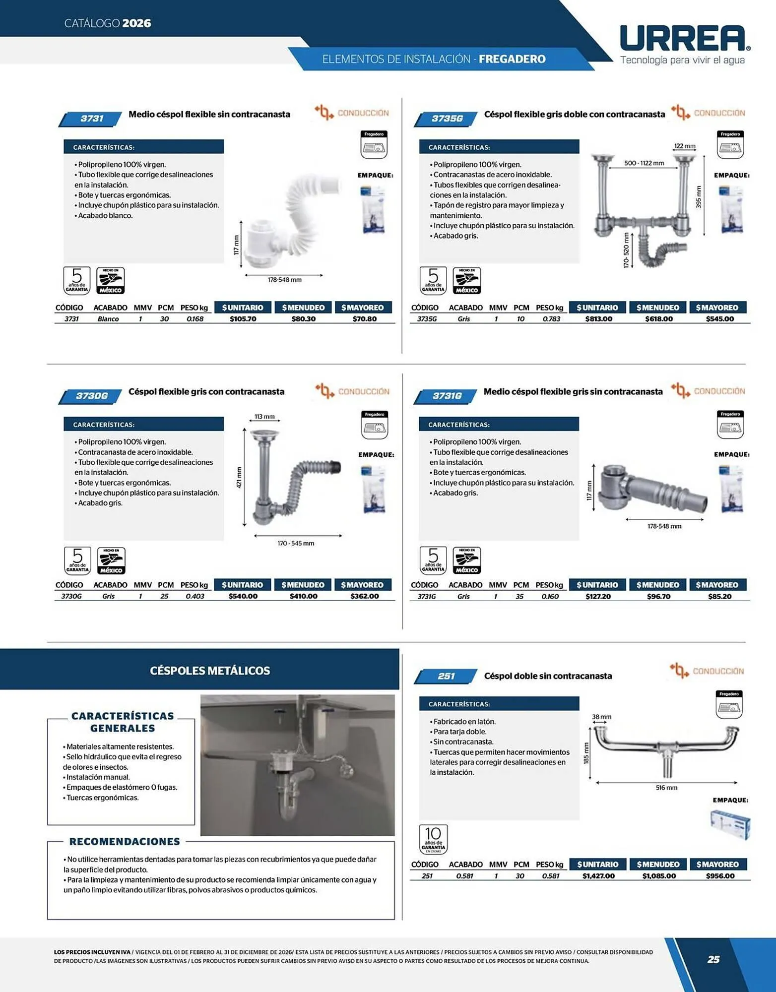 Catálogo de Catálogo Urrea 24 de abril al 31 de diciembre 2026 - Pagina 27