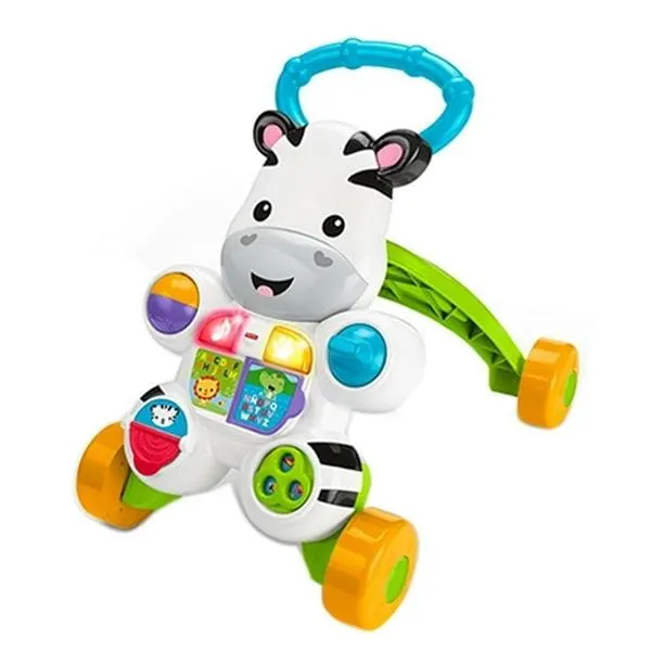 Andadera de Aprendizaje Fisher Price Ríe y Aprende Cebra