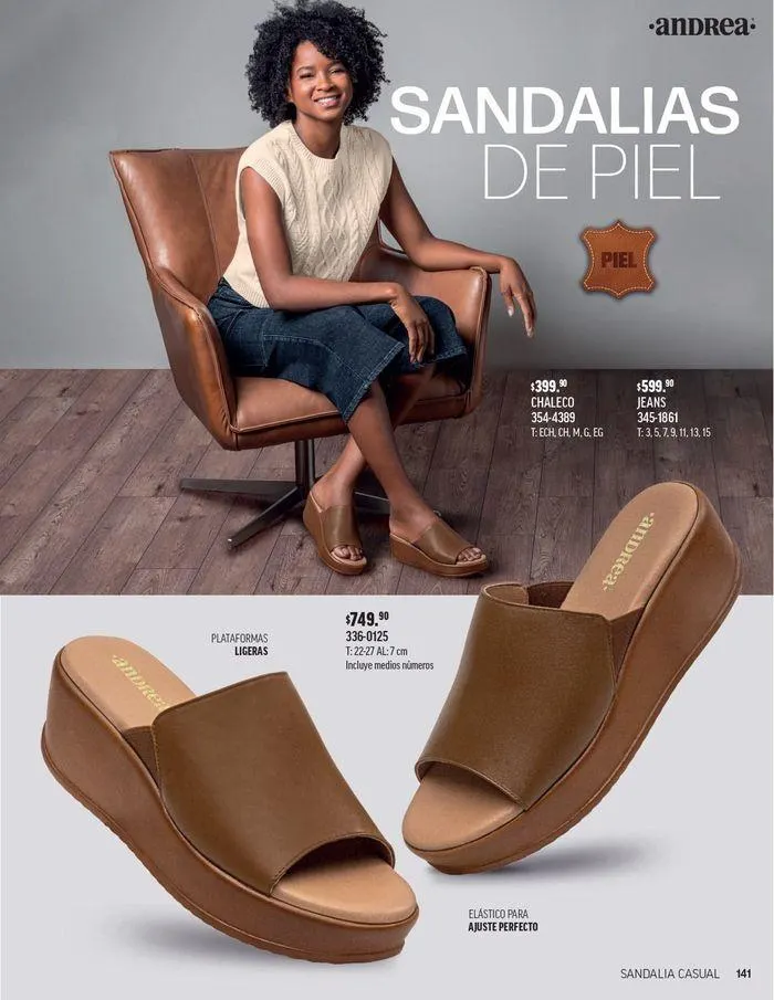 Catálogo de ANDREA - CALZADO DAMA 26 de agosto al 25 de enero 2025 - Pagina 46