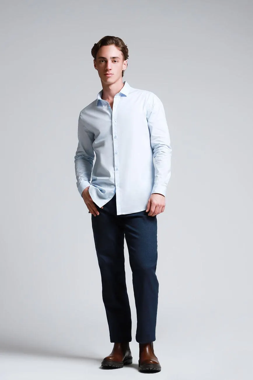 Pantalón Recto Cinco Bolsillos