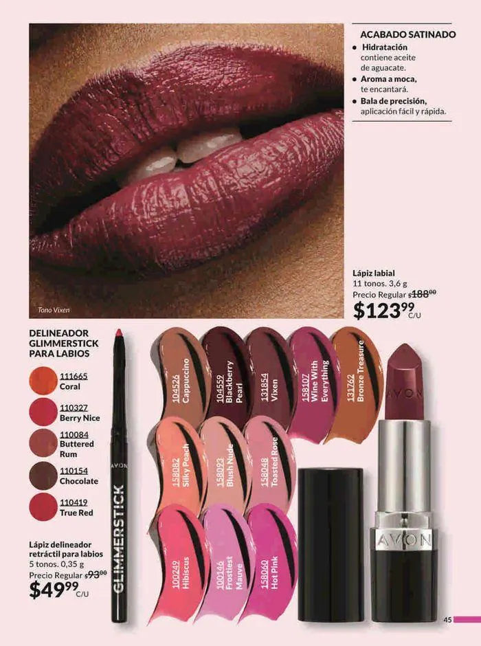 Catálogo de Avon COSMÉTICOS C10 15 de mayo al 19 de junio 2024 - Pagina 45