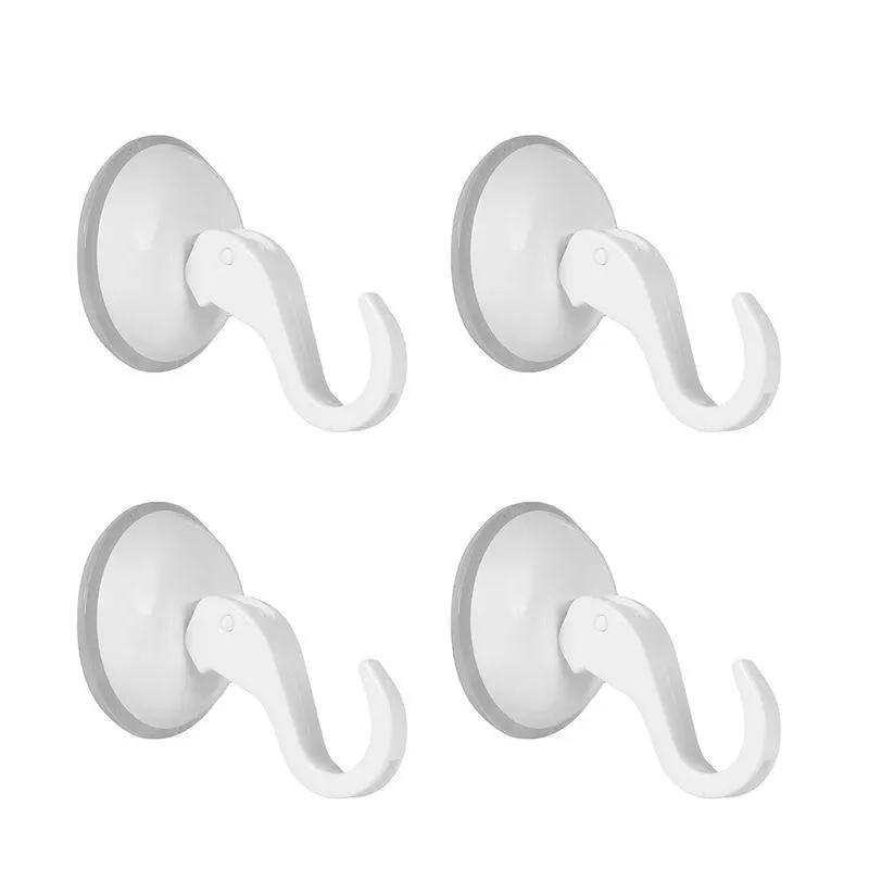 Paquete De Ganchos Adhesivos PVC+ABS 6.5x4.5x3.5cm 2 kg 4 Piezas