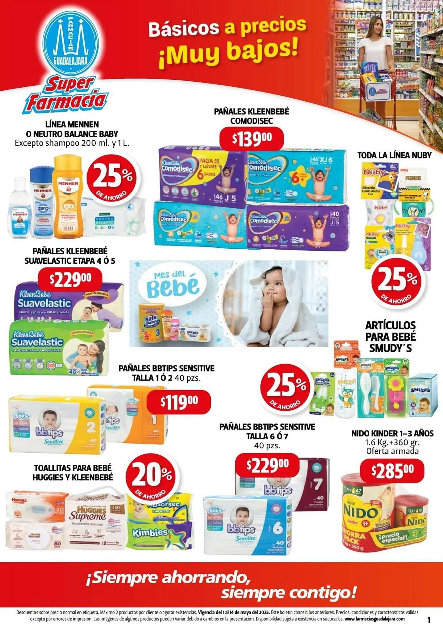 Catálogo de Catálogo Farmacias Guadalajara 1 de mayo al 14 de mayo 2025 - Pagina 1