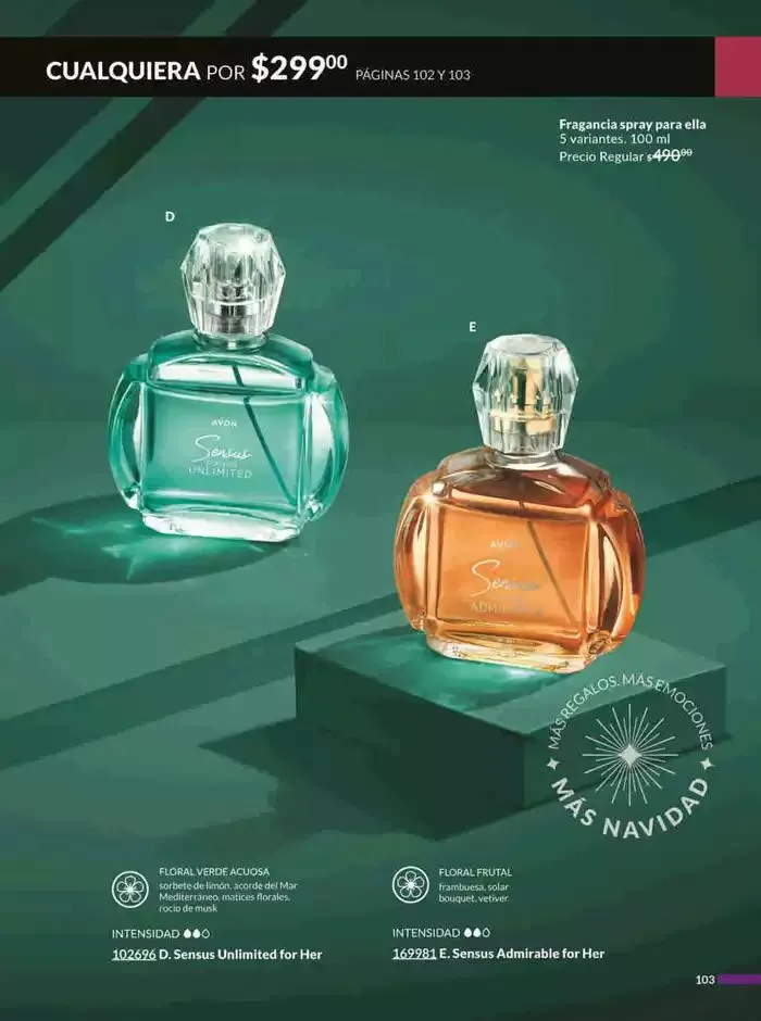 Catálogo de Avon COSMÉTICOS C18 9 de octubre al 15 de noviembre 2024 - Pagina 103