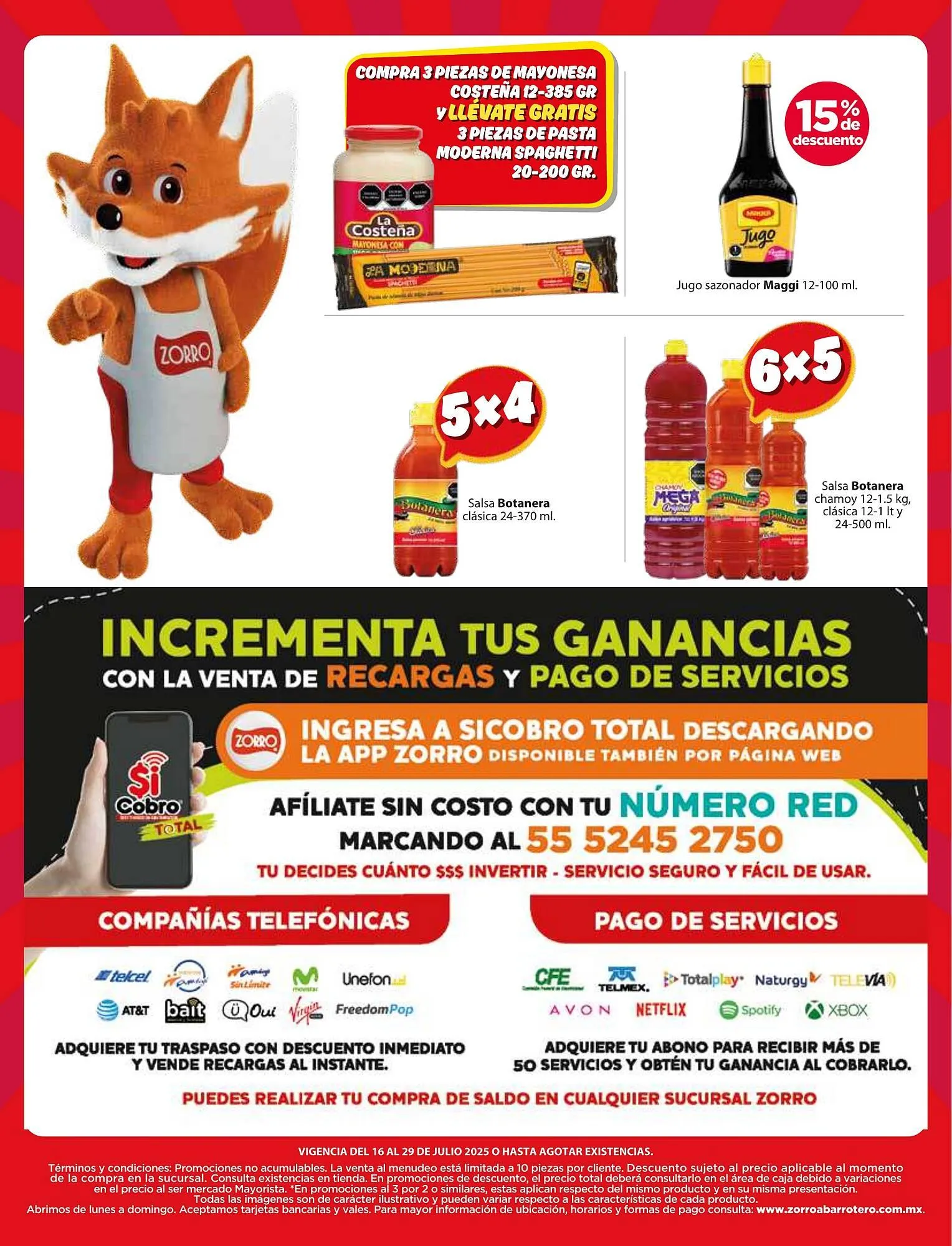 Catálogo de Catálogo Zorro 16 de julio al 29 de julio 2025 - Pagina 3