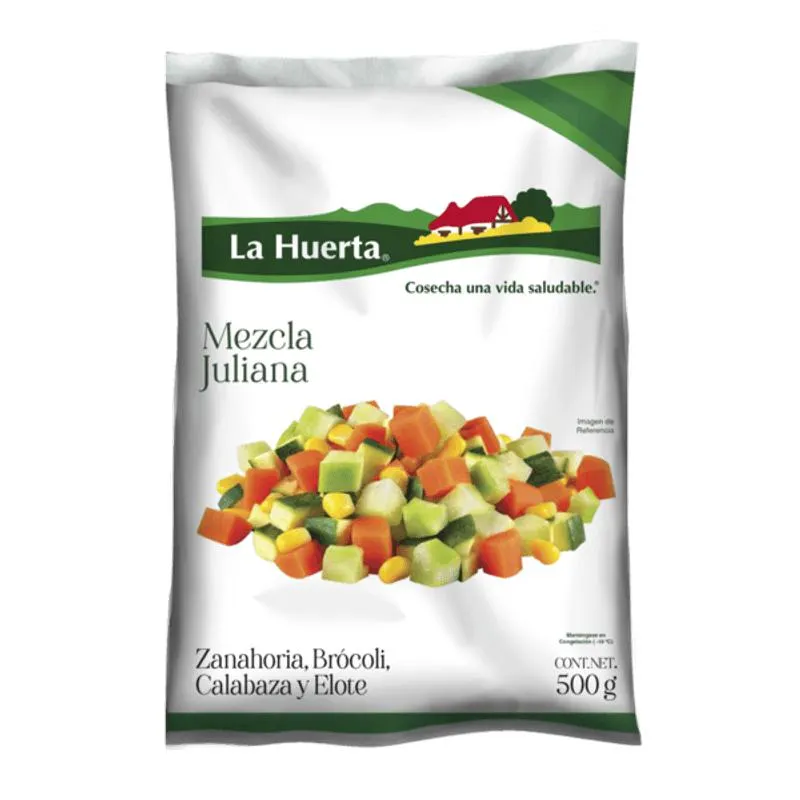 Vegetales Congelados Mezcla Juliana 500 g
