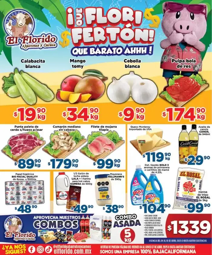 Catálogo de Ofertas El Florido 4 de abril al 10 de abril 2025 - Pagina 1