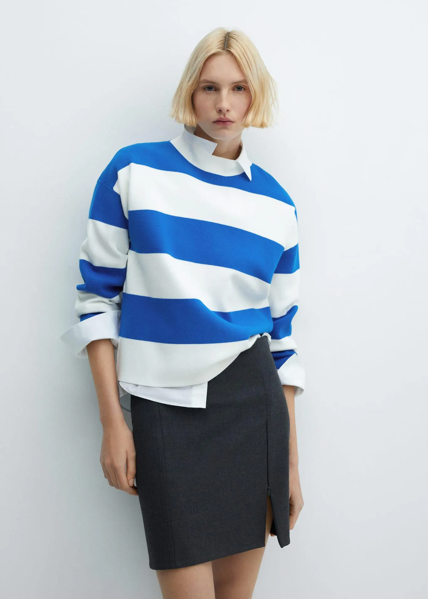 Jersey punto cuello perkins