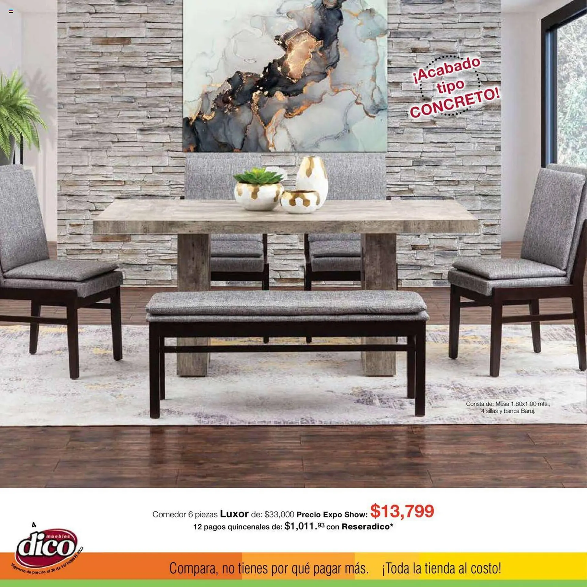 Catálogo de Catálogo Muebles Dico 7 de septiembre al 30 de septiembre 2023 - Pagina 4