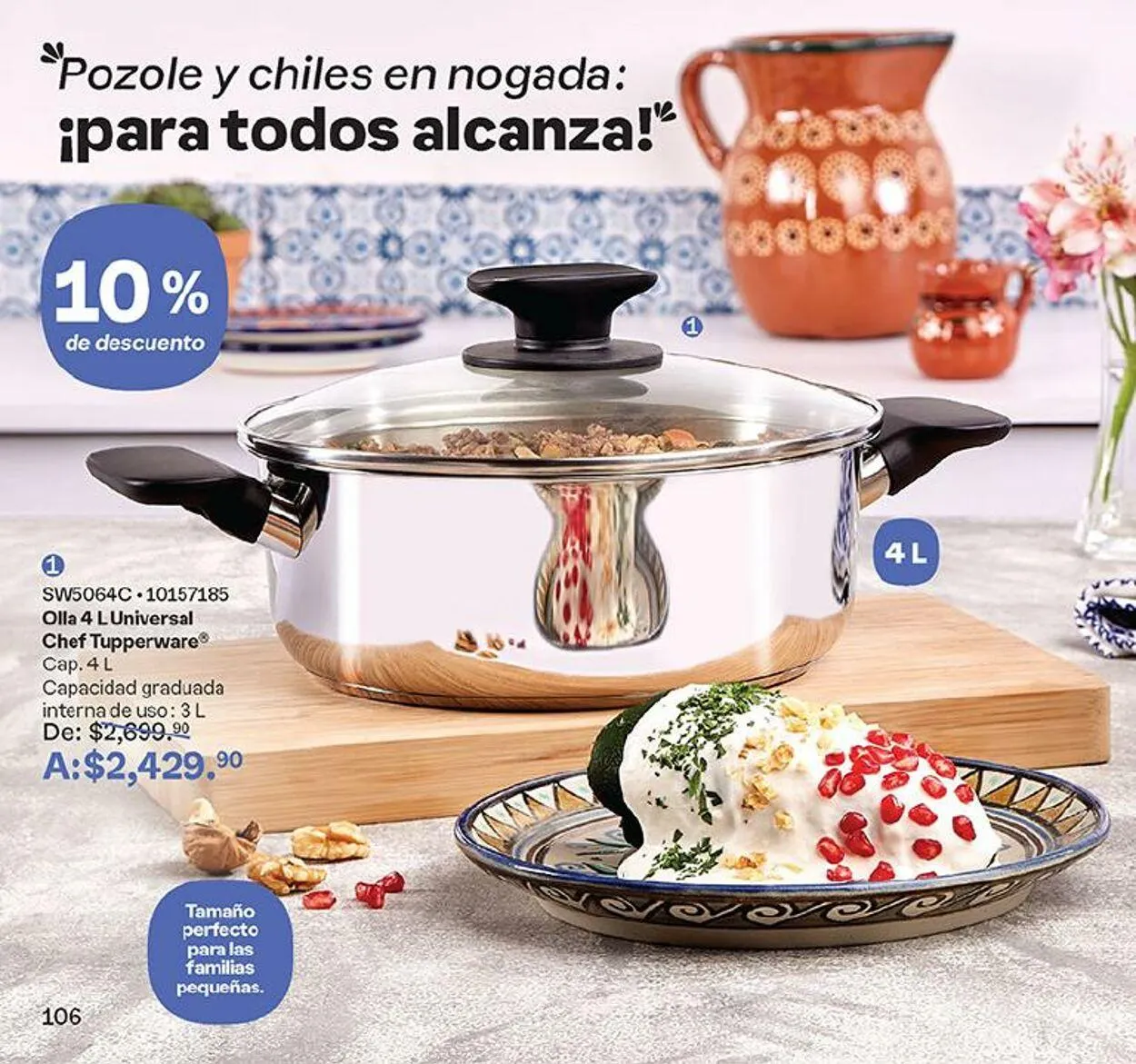 Catálogo de Tupperware 4 de septiembre al 16 de septiembre 2024 - Pagina 106