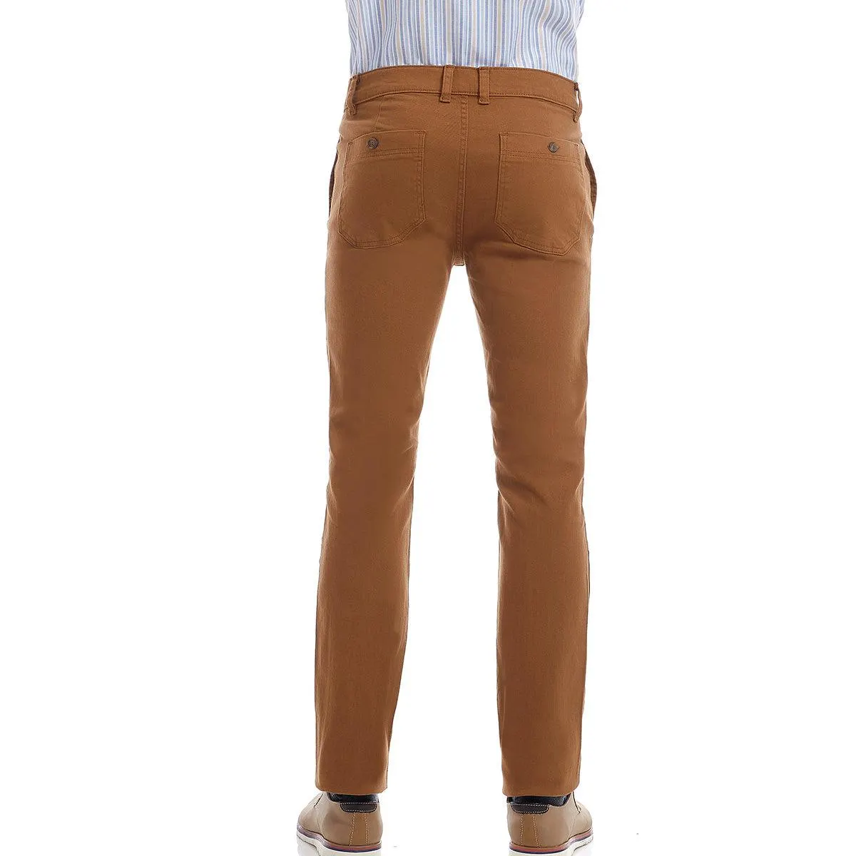Pantalón Casual | Café | Slim Fit
