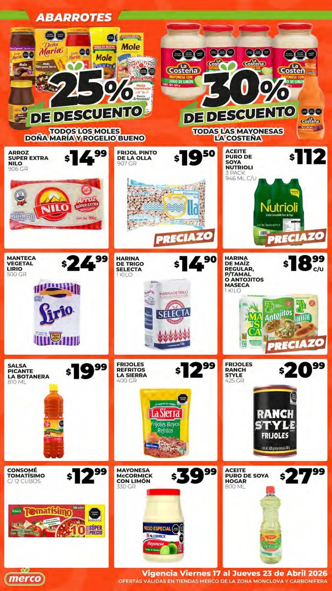 Catálogo de Folleto Merco 17 de abril al 23 de abril 2026 - Pagina 6