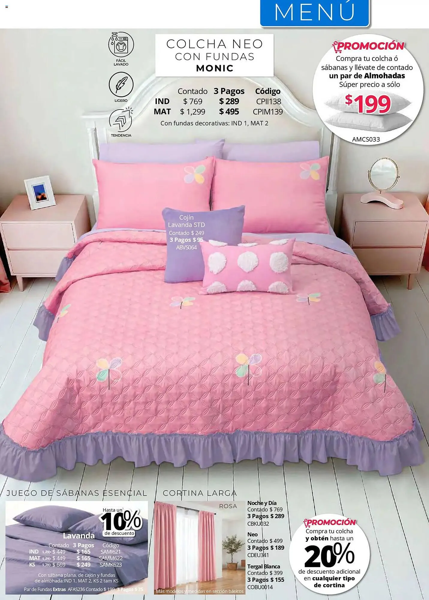 Catálogo de Catálogo Colchas Concord 1 de mayo al 1 de agosto 2026 - Pagina 117