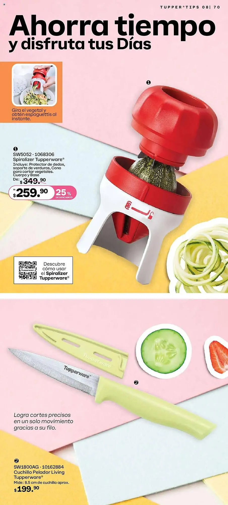 Catálogo de Catálogo Tupperware 14 de julio al 11 de agosto 2025 - Pagina 70