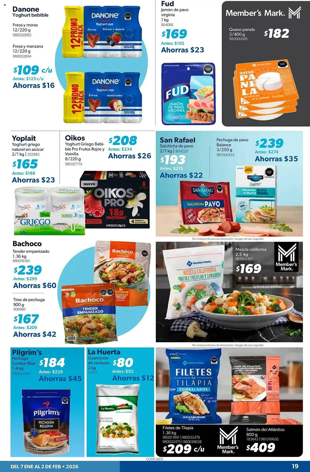 Catálogo de Catálogo Sam's Club 7 de enero al 3 de febrero 2026 - Pagina 19