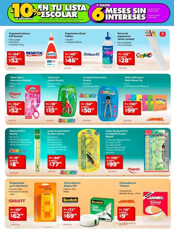 Catálogo de Regreso a Clases 20 de agosto al 15 de septiembre 2024 - Pagina 11