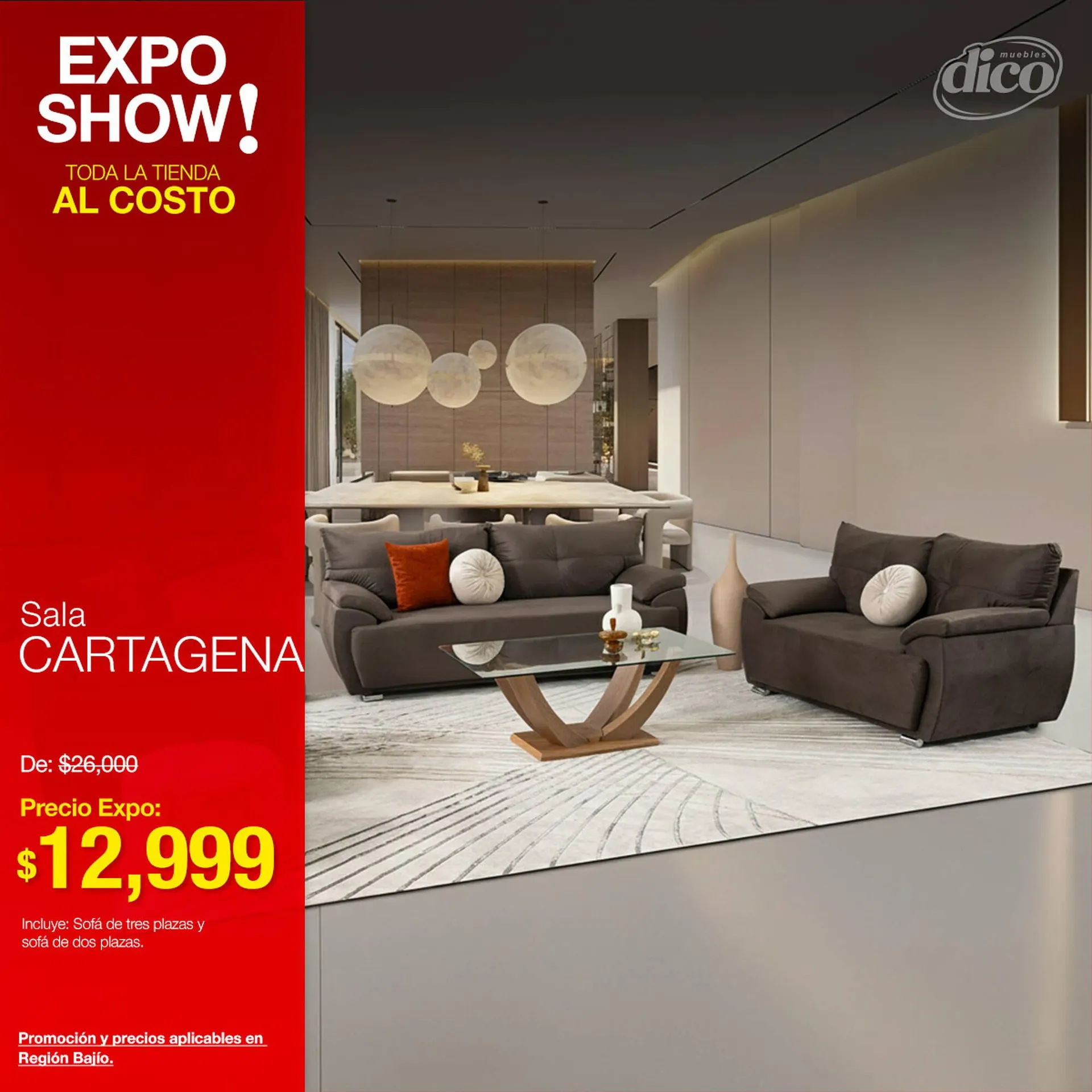 Catálogo de Catálogo Muebles Dico 30 de marzo al 5 de abril 2026 - Pagina 1