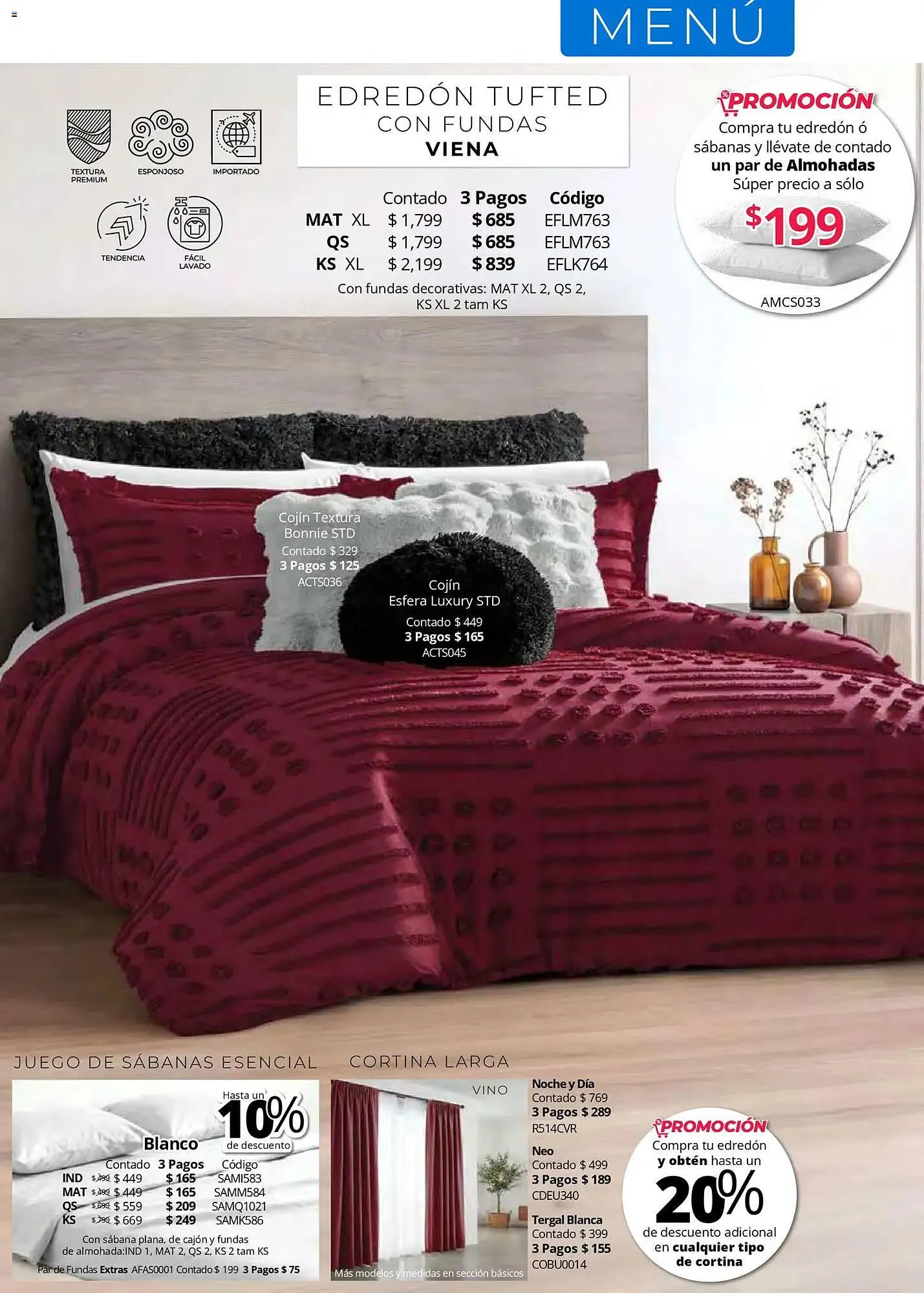 Catálogo de Catálogo Colchas Concord 1 de mayo al 1 de agosto 2026 - Pagina 38