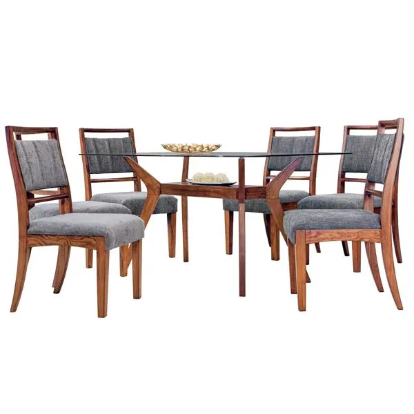 Antecomedor Soho Cristal 6 Sillas