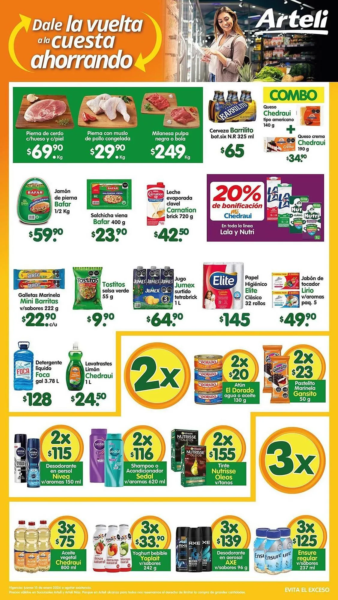 Catálogo de Folleto Arteli 15 de enero al 15 de enero 2026 - Pagina 1