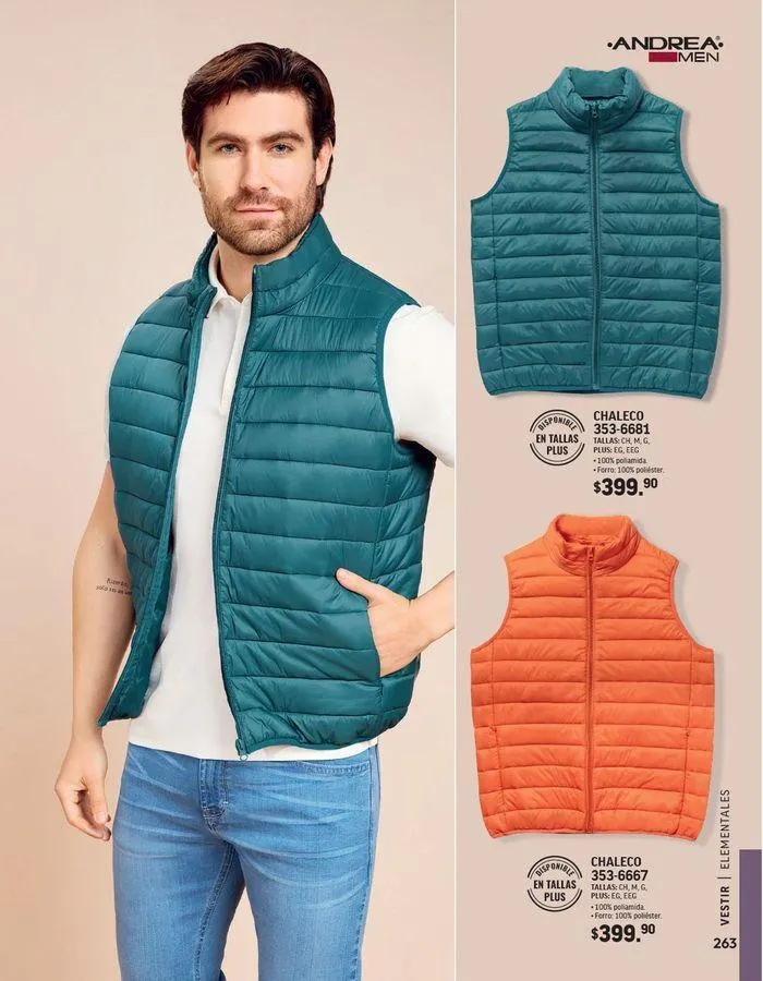 Catálogo de ANDREA - VESTIR CABALLERO 26 de agosto al 25 de enero 2025 - Pagina 80