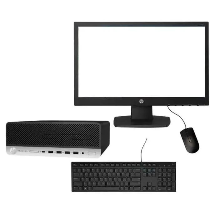PC HP 600 G3 SFF Core i5-6a, 8GB RAM, 1TB HDD, 19", REACONDICIONADO