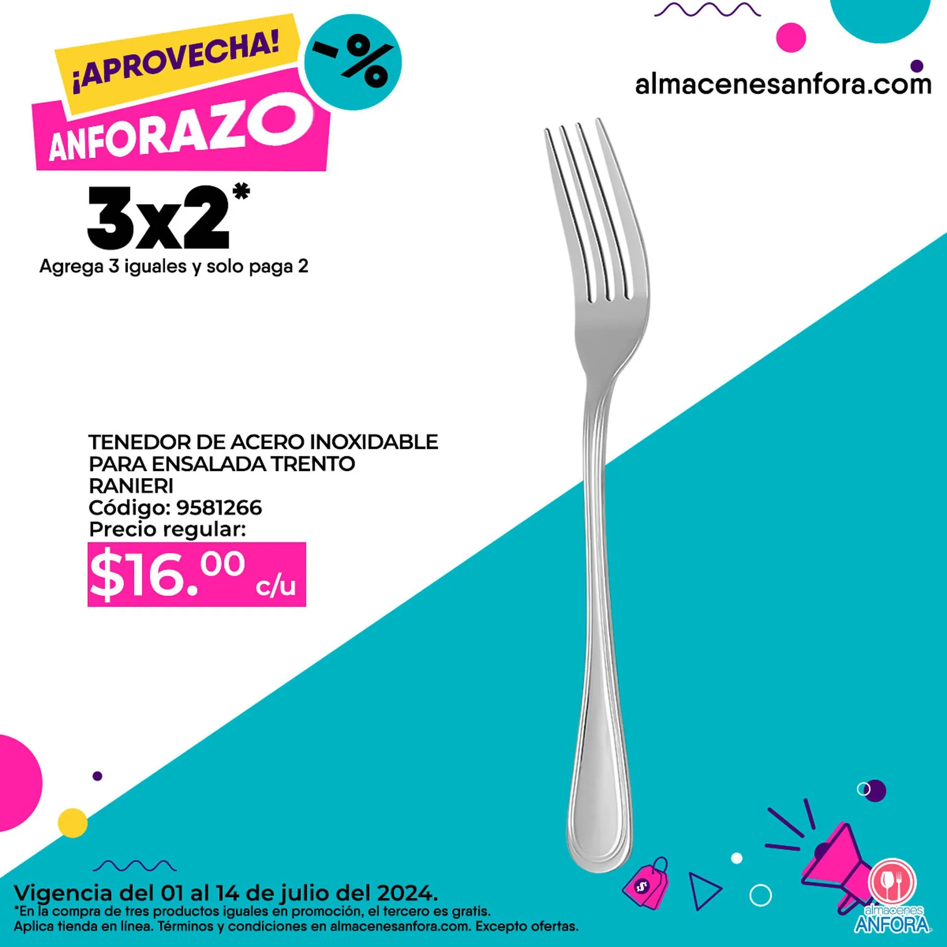 Catálogo de Catálogo Almacenes Anfora 2 de julio al 14 de julio 2024 - Pagina 1