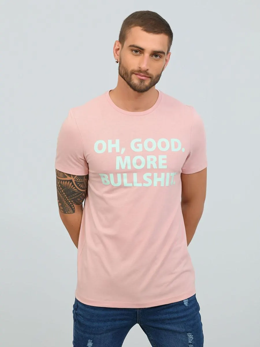 Playera Estampado Texto