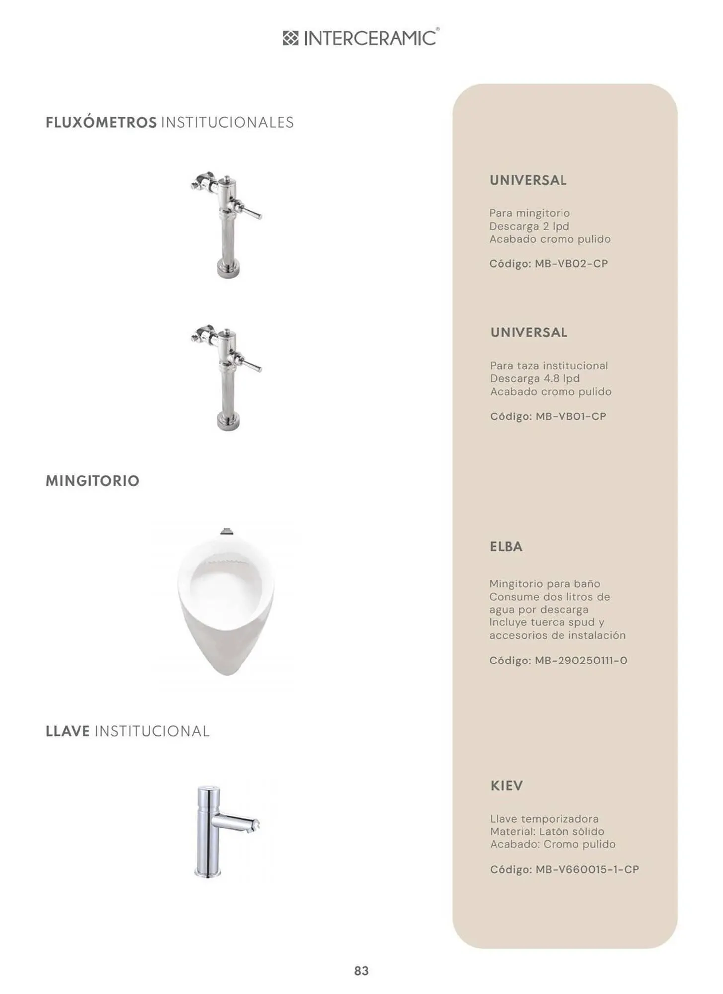Catálogo de Catálogo Interceramic 9 de octubre al 1 de noviembre 2023 - Pagina 81
