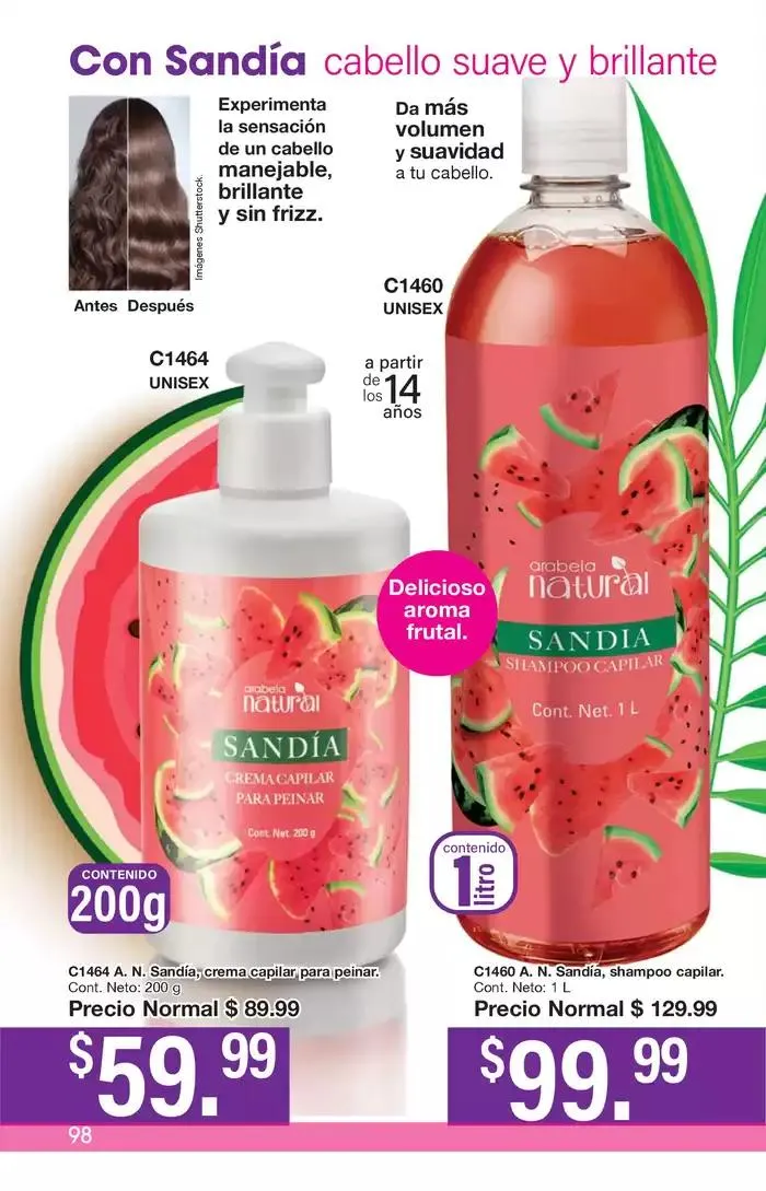 Catálogo de Arabela Campaña 01 4 de diciembre al 26 de diciembre 2024 - Pagina 98