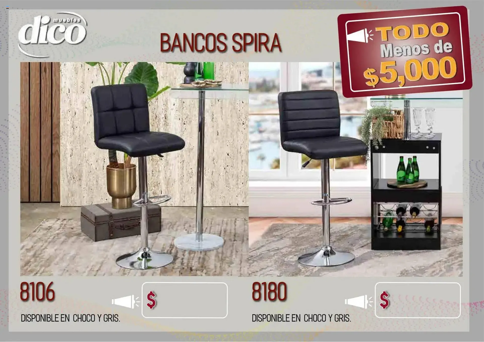 Catálogo de Catálogo Muebles Dico 9 de abril al 1 de enero 2027 - Pagina 64