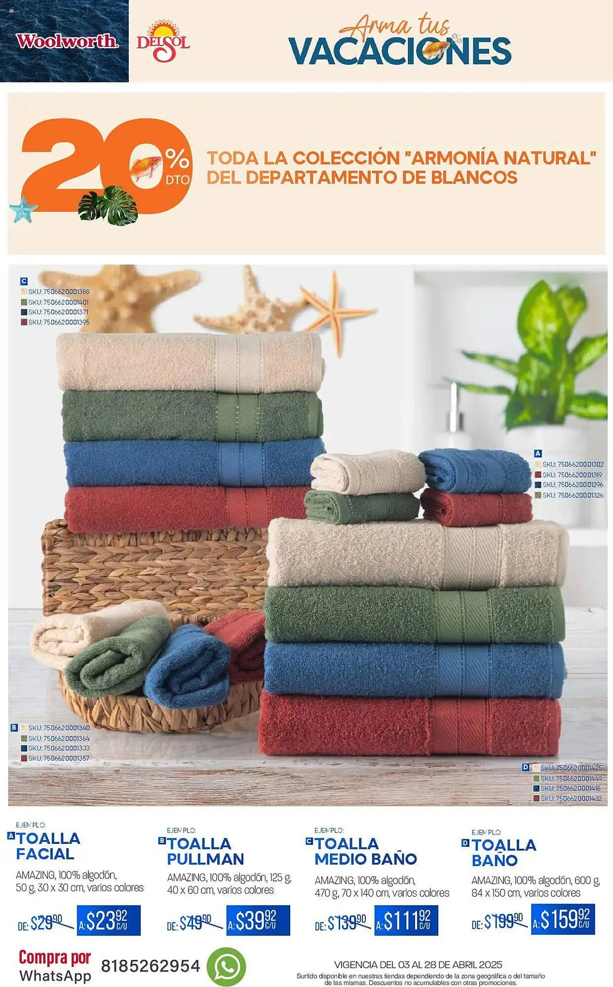 Catálogo de Catálogo Woolworth 3 de abril al 28 de abril 2025 - Pagina 16