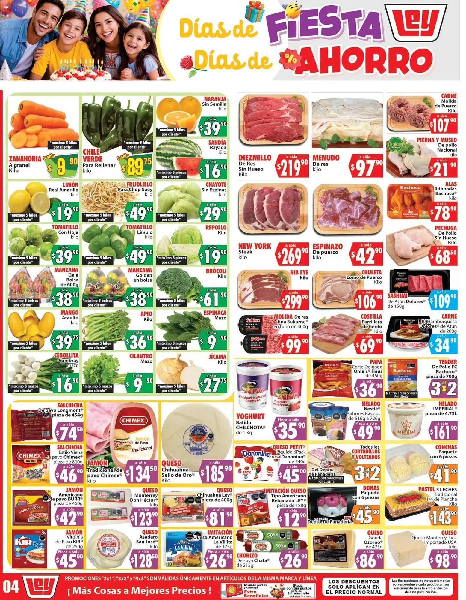 Catálogo de Folleto Casa Ley 18 de abril al 20 de abril 2026 - Pagina 1