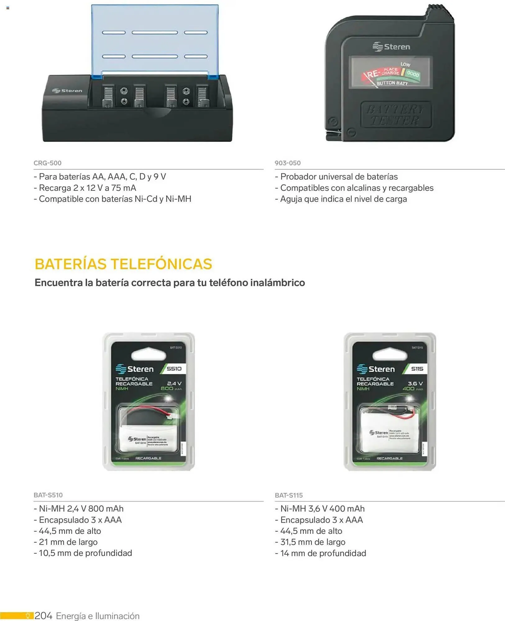 Catálogo de Catálogo Steren 1 de enero al 1 de enero 2027 - Pagina 216