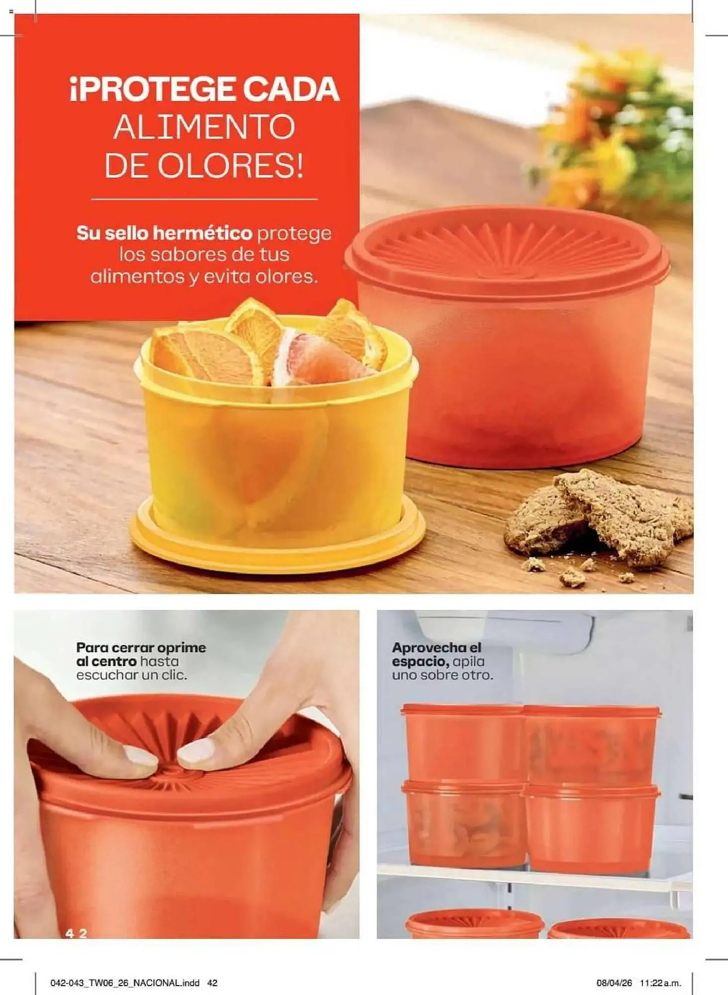 Catálogo de Catálogo Tupperware 18 de mayo al 14 de junio 2026 - Pagina 42