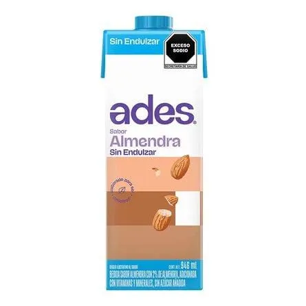 Alimento Líquido Ades Almendra Sin Azúcar 946 ml