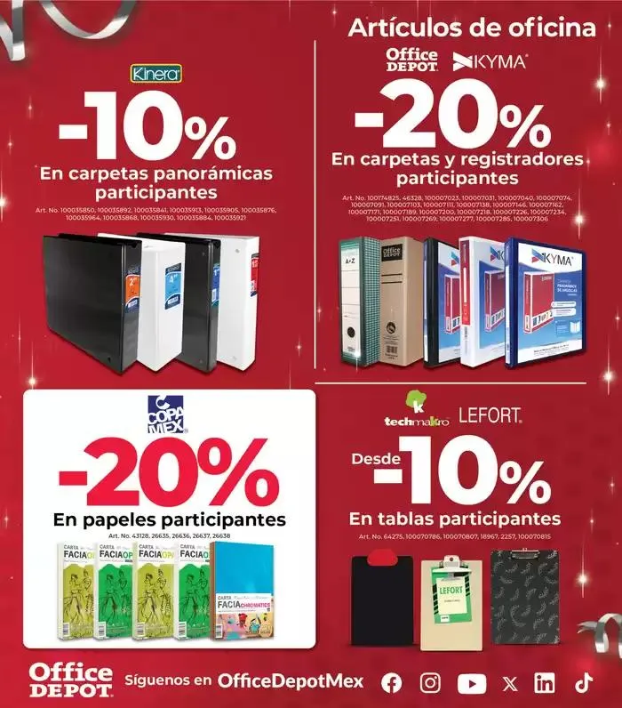 Catálogo de Office Depot - Folleto Noviembre 1 de noviembre al 30 de noviembre 2024 - Pagina 20