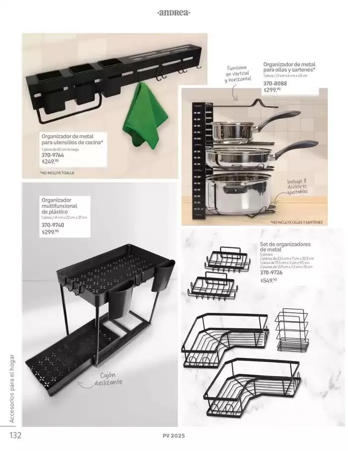 Catálogo de ANDREA | ANDREA HOME 26 de enero al 24 de mayo 2025 - Pagina 132