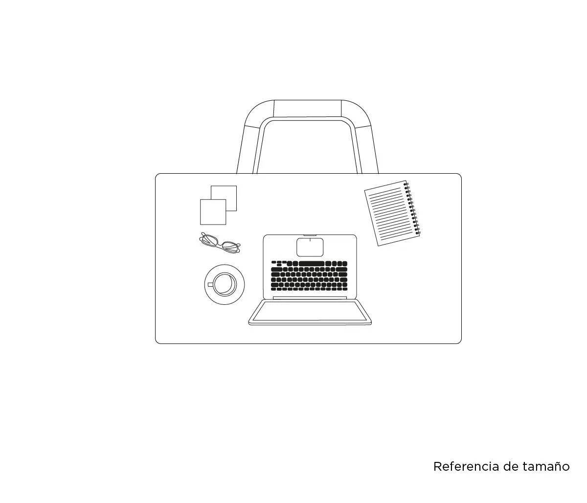 Escritorio Brass 120 cm - Nogal