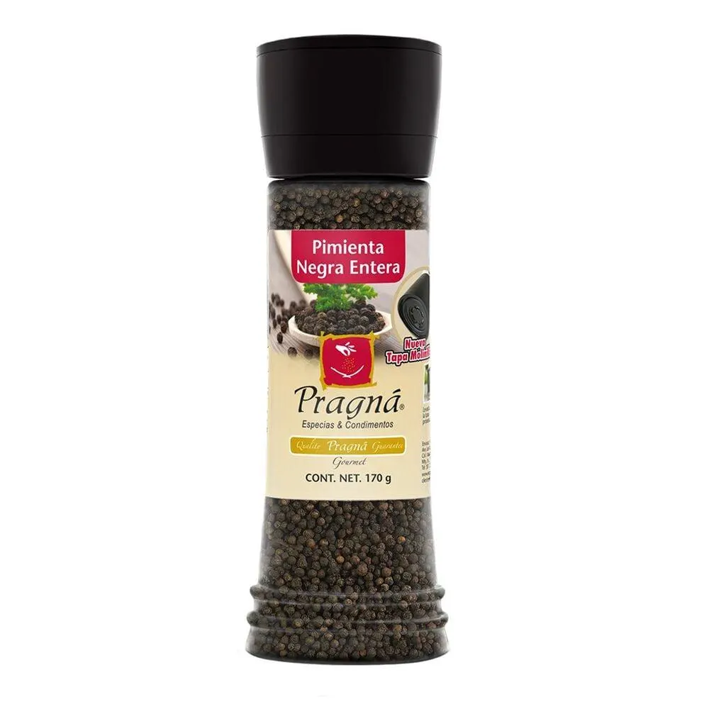 Pimienta Negra Entera Pragná 170 g