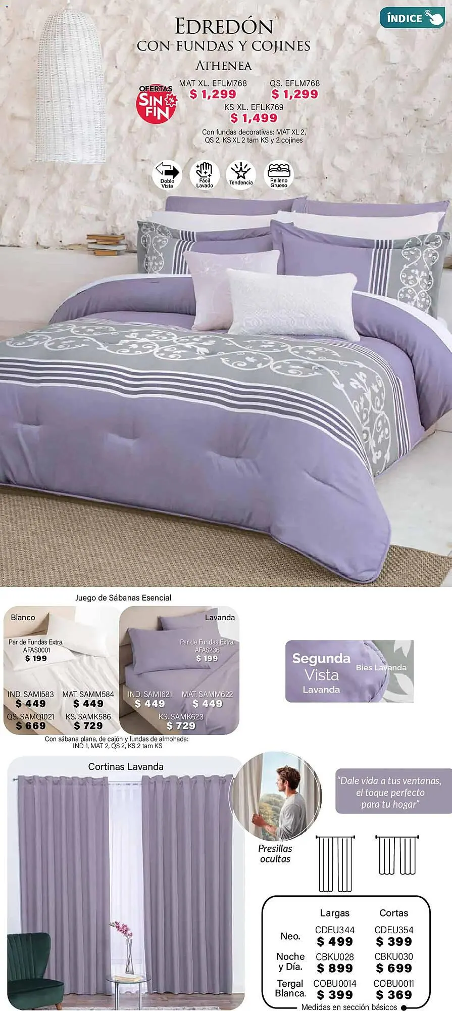 Catálogo de Catálogo Colchas Concord 1 de noviembre al 1 de febrero 2026 - Pagina 101