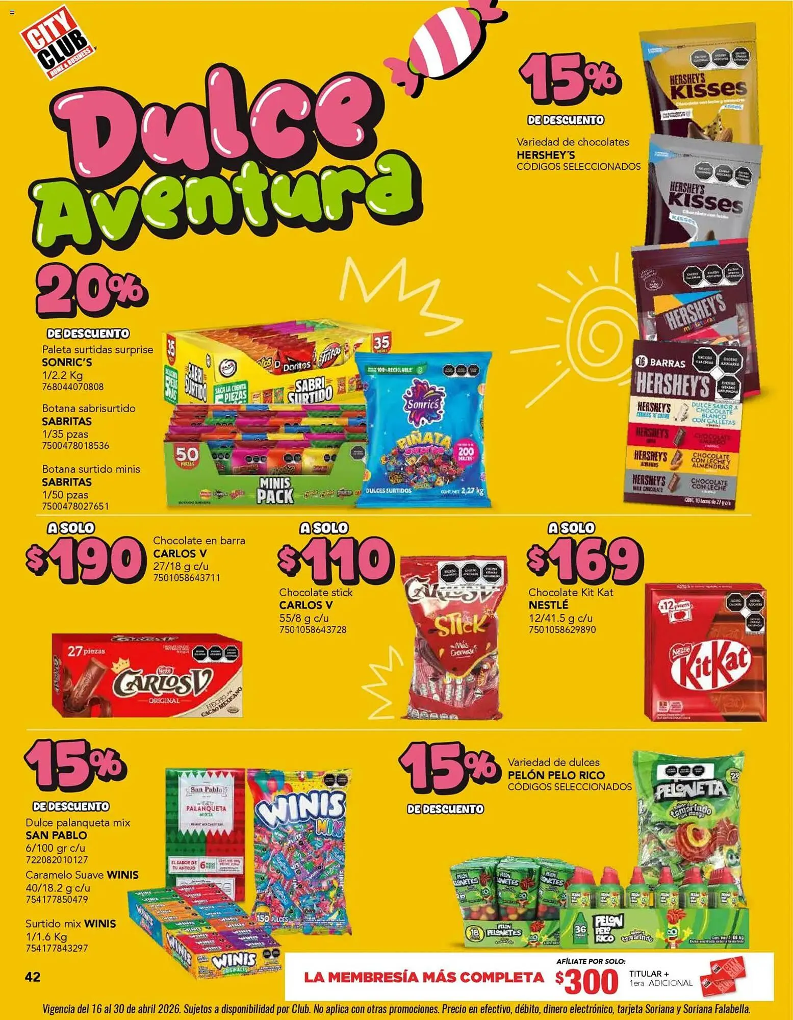 Catálogo de Catálogo City Club 1 de abril al 1 de mayo 2026 - Pagina 42