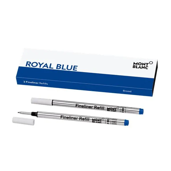 2 recambios para fineliner (B), Royal Blue