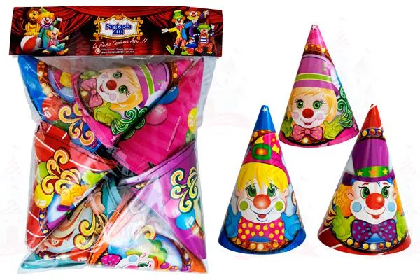 PAYASI GORROS 72/20 PZ FANTASIA