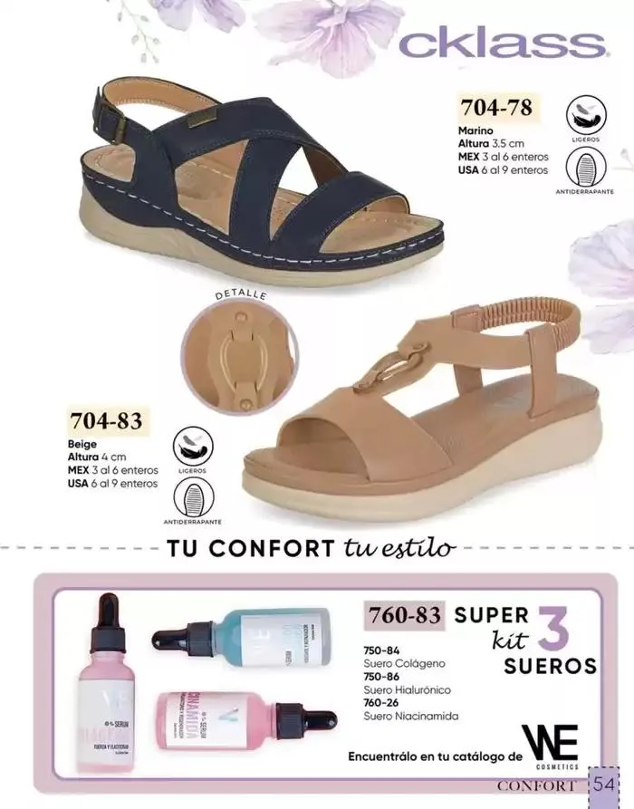 Catálogo de Catálogo Cklass Confort Primavera Verano 2025 México 8 de enero al 30 de junio 2025 - Pagina 50